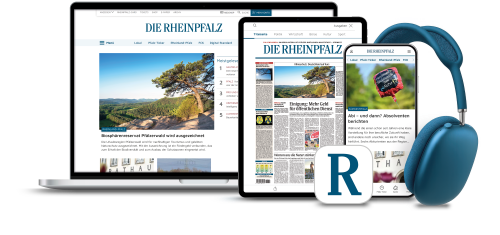 Dies ist ein Bild von 4 Monate DIE RHEINPFALZ Digital PREMIUM für 75,00 €