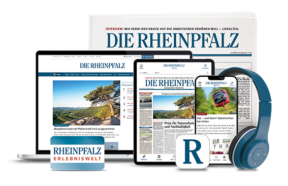 Dies ist ein Bild von Weihnachts Abo RHEINPFALZ - 1. Monat geschenkt!