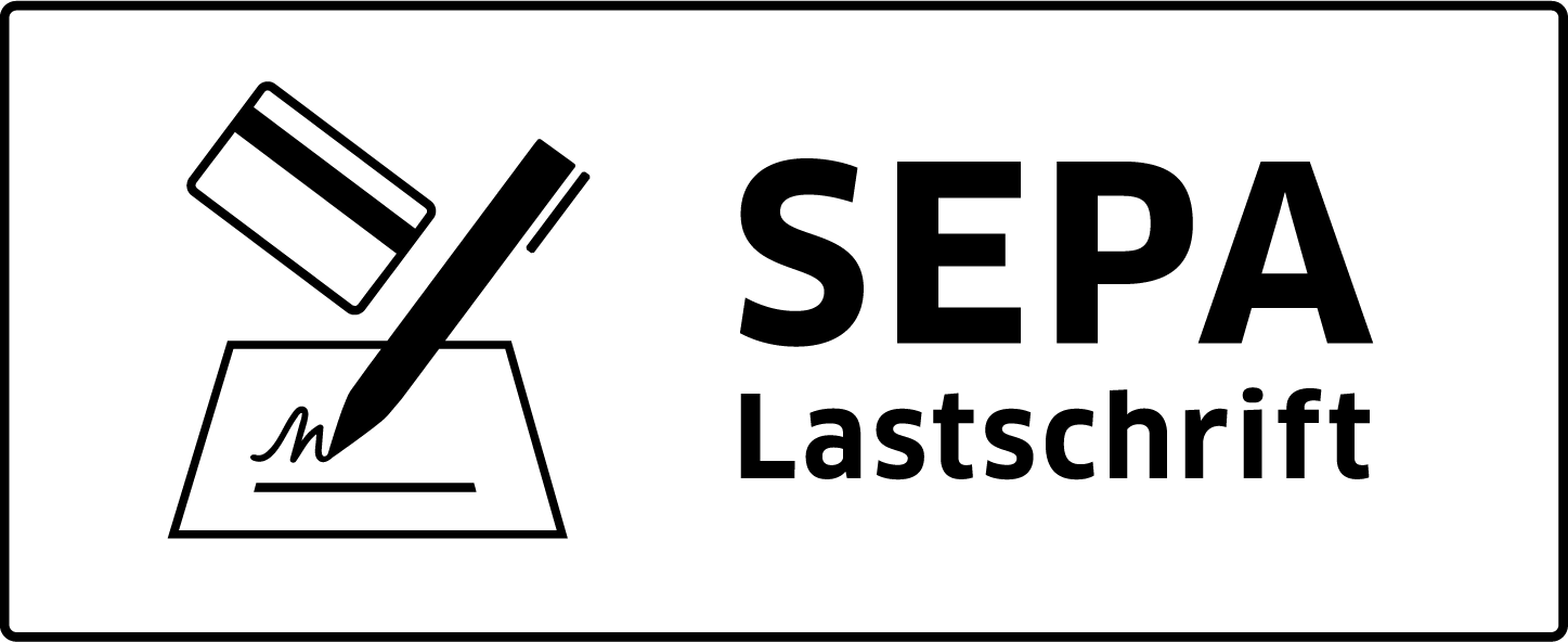 Logo für Zahlmethode SEPA